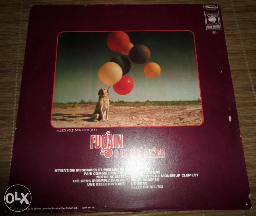 Vinil LP Fugain & Le Big Bazar Novo