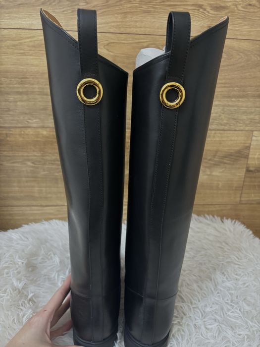 Продам сапоги новые кожа