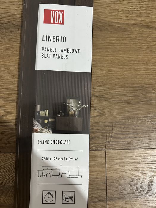 Vox panele lamelowe Chocolate