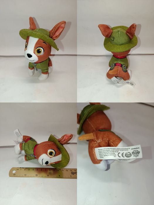 Мягкая игрушка машинка Щенячий Патруль Paw Patrol Эверест Чейз Трекер