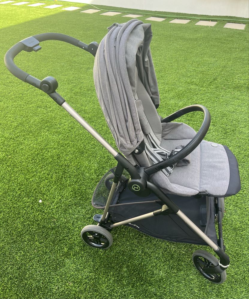 Carrinho cybex gold melio carbon ultraleve