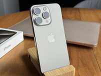 iPhone 15 Pro 256gb - bdb stan - Tytan naturalny