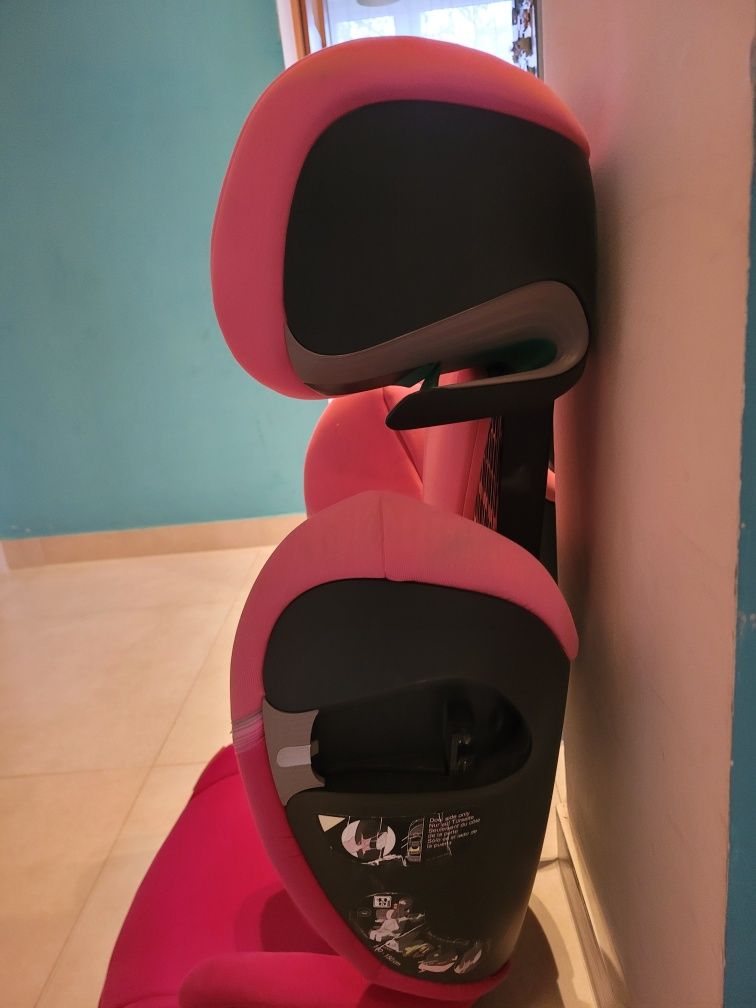Cybex Solution S-Fix Fotelik Samochodowy 15-36kg 4* ADAC różowy