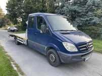 Mercedes Sprinter 906 Autolaweta Najazd Klima Doka 7 osobowy