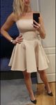 Elegancka sukienka Bizuu r.38 odkryte ramiona