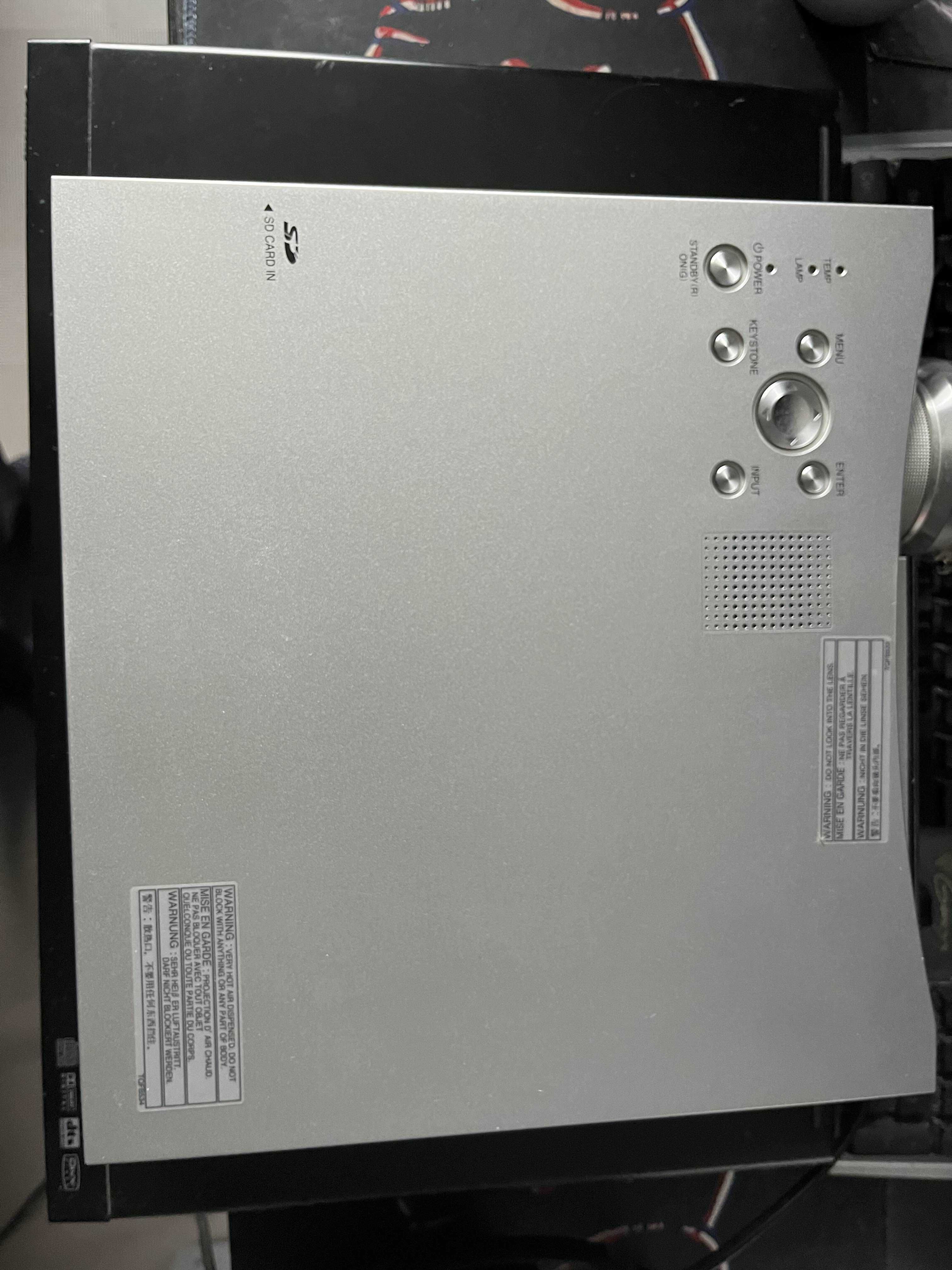 Zestaw kina domowego Odtwarzacz Yamaha + Projektor Panasonic