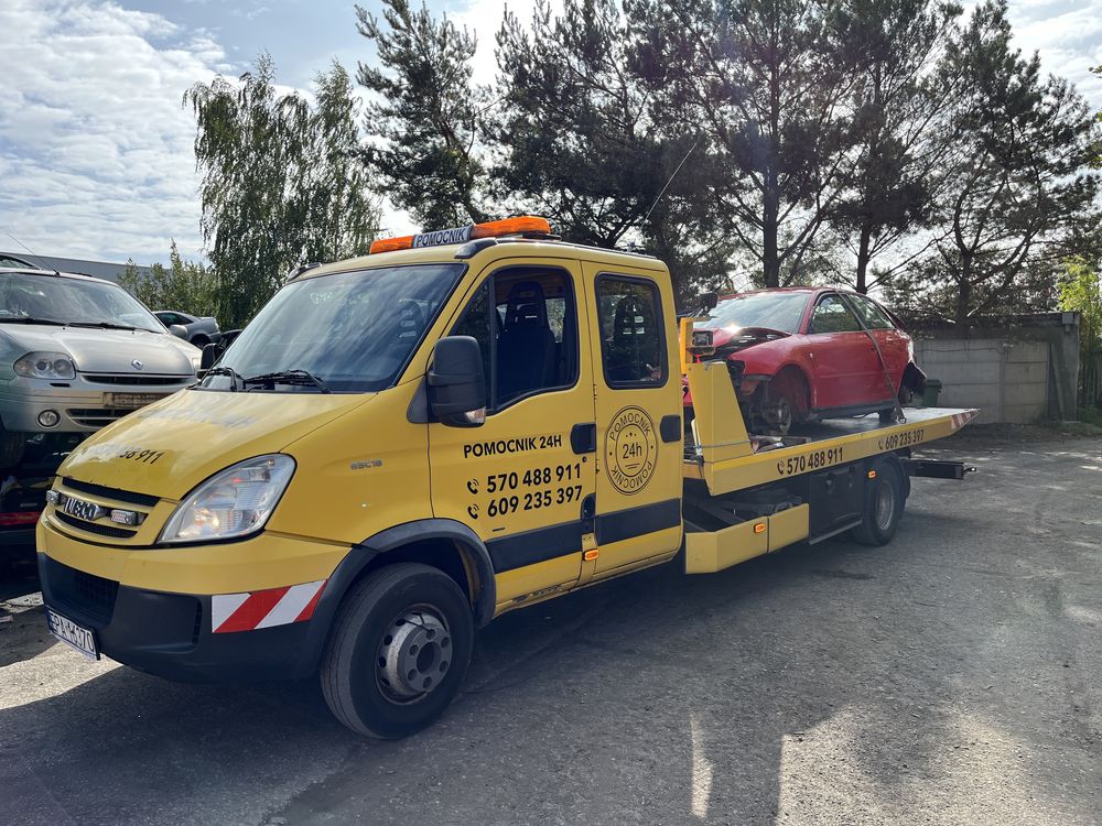 Pomoc drogowa Rzgów Pabianice laweta s8 s14 holowanie do 14 ton