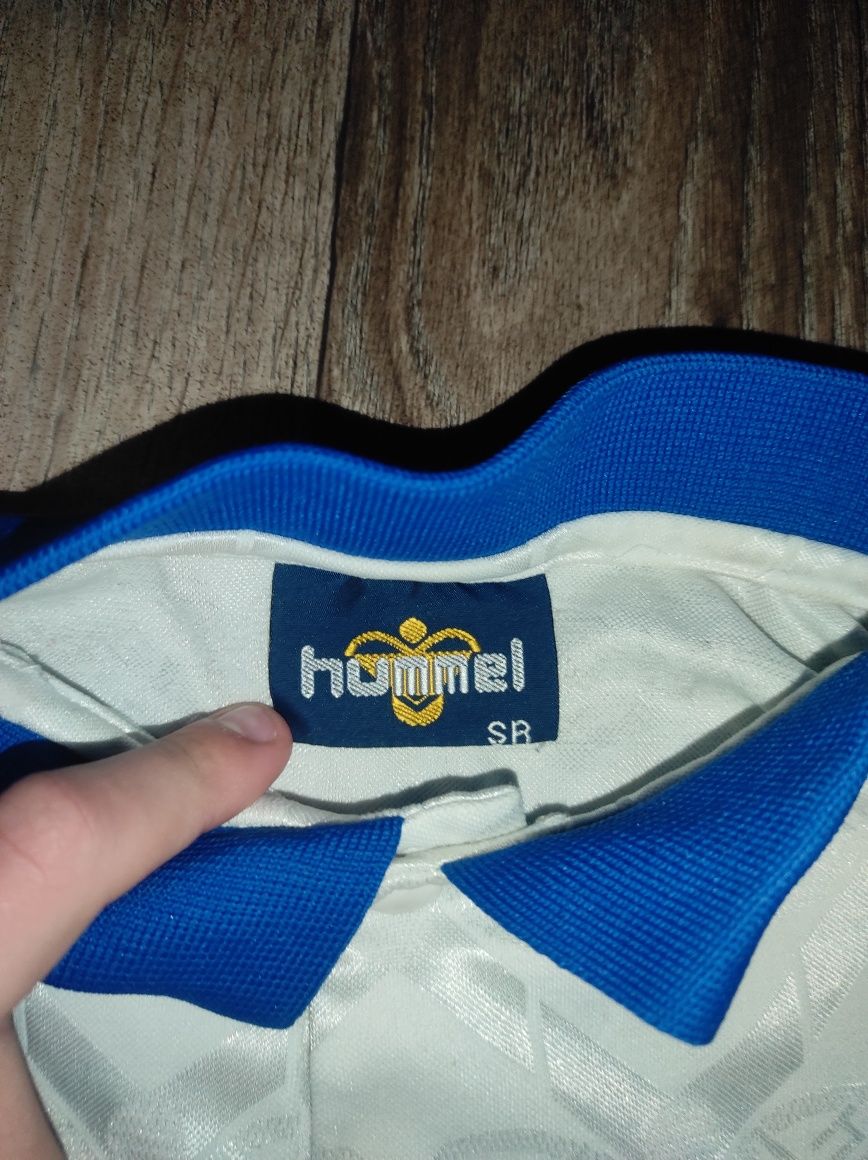 Оригінальна ретро-футболка Hummel з 90-х | Бульдог | Вінтаж