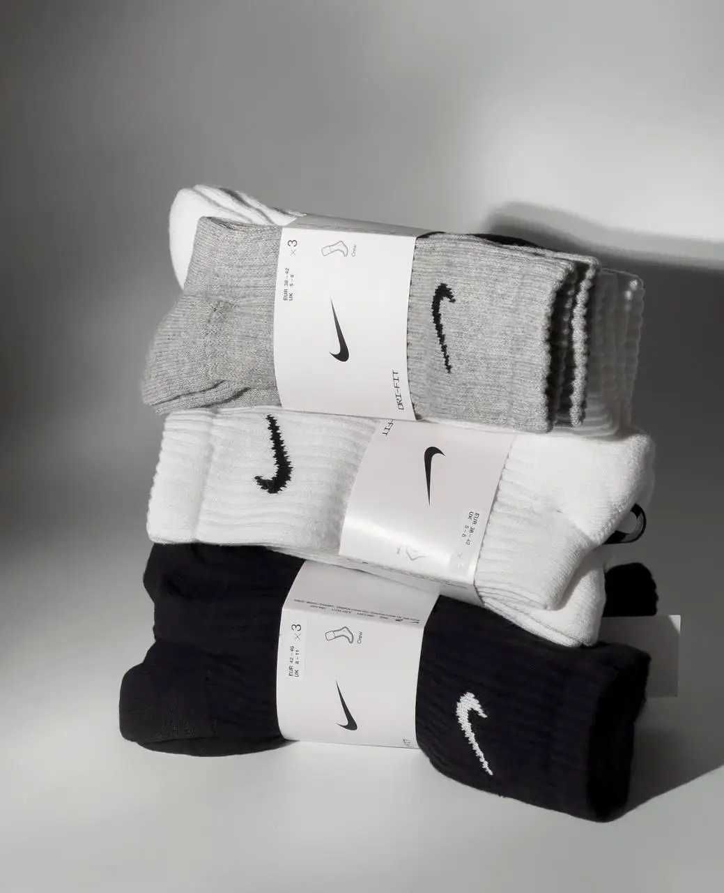 Носки Шкарпетки  Nike Everyday Cushioned Crew SX7664-964 х 3 original