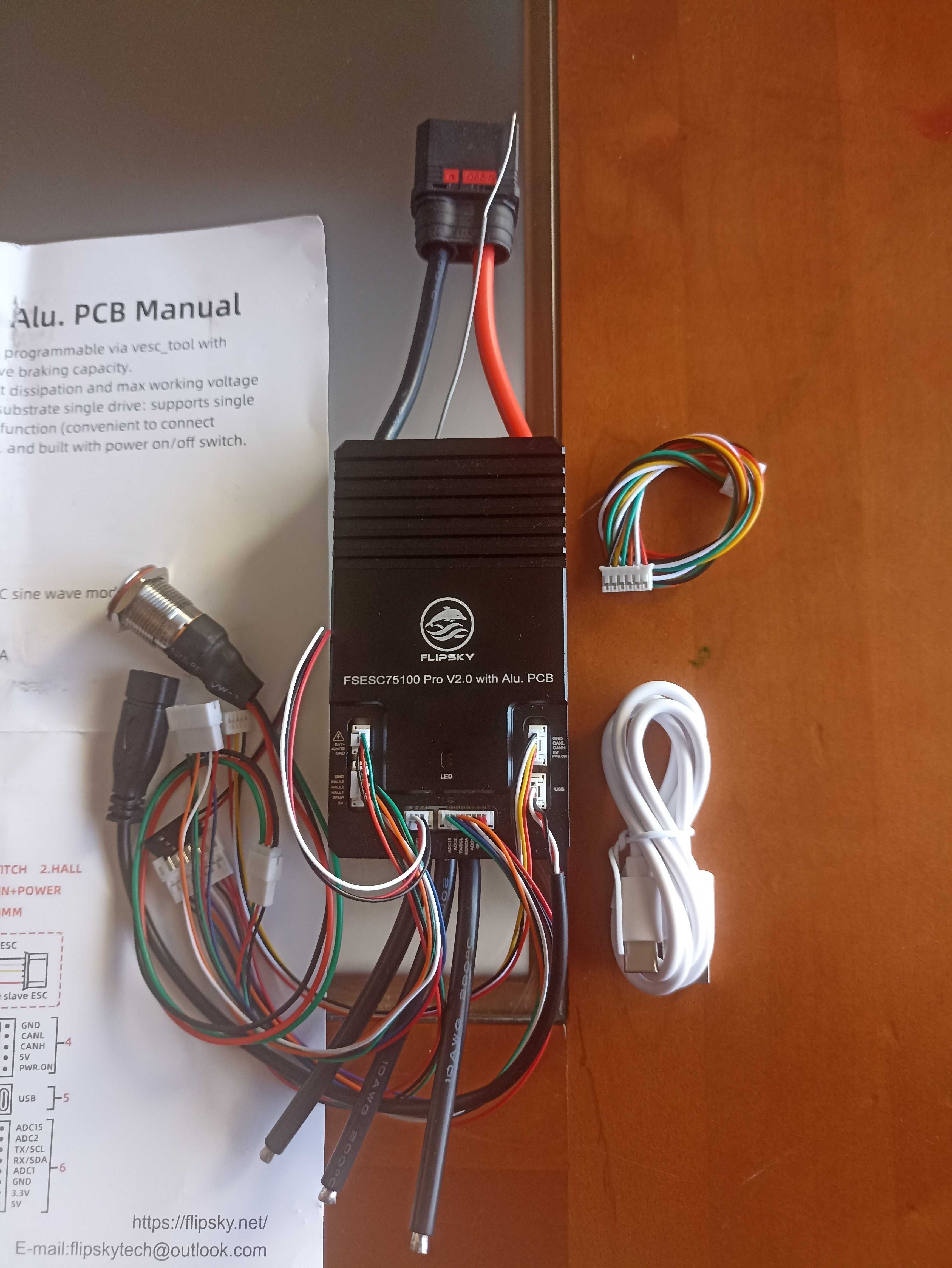 ESC/Variador Flipsky Flipsky 75100 Pro V2.0 100a