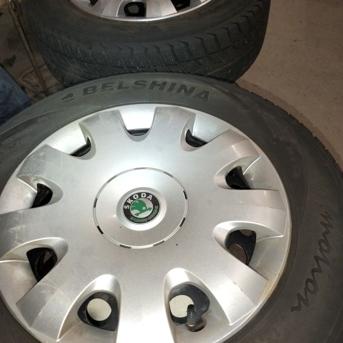 Шини зима диски  5x112 R15VW Audi Skoda Seat