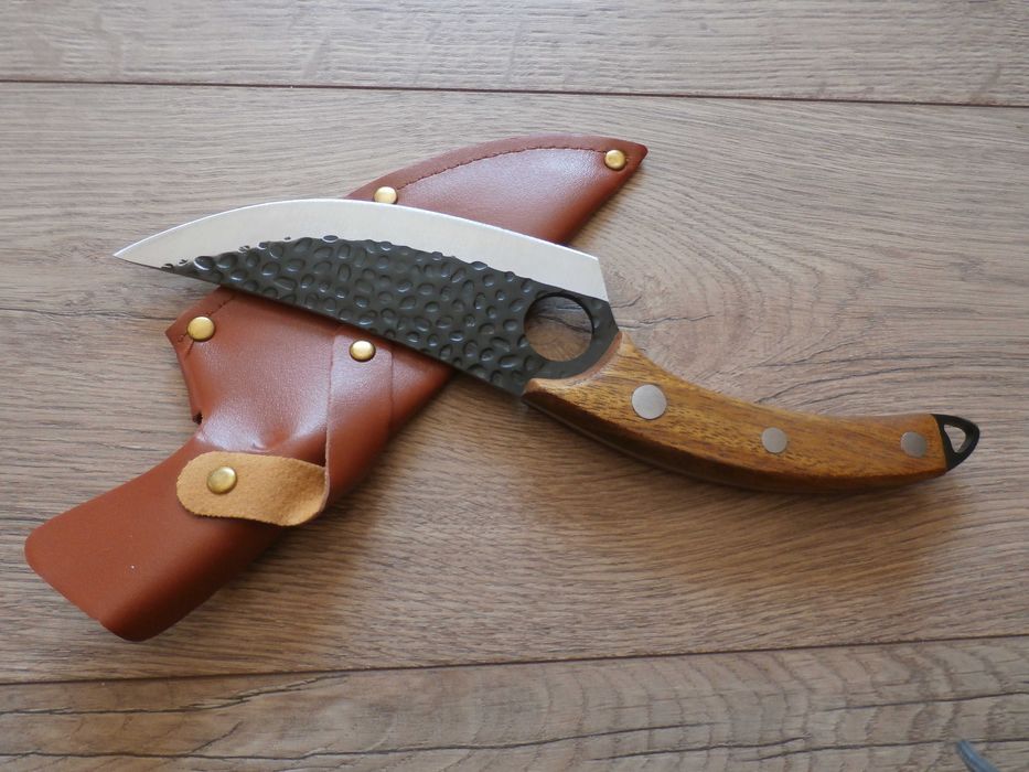 Кухоний Ніж Satori 27.5см для нарізки м'яса,риби,овочів,ножни екошкіра