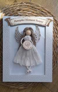 Anioł w ramce prezent pamiątka