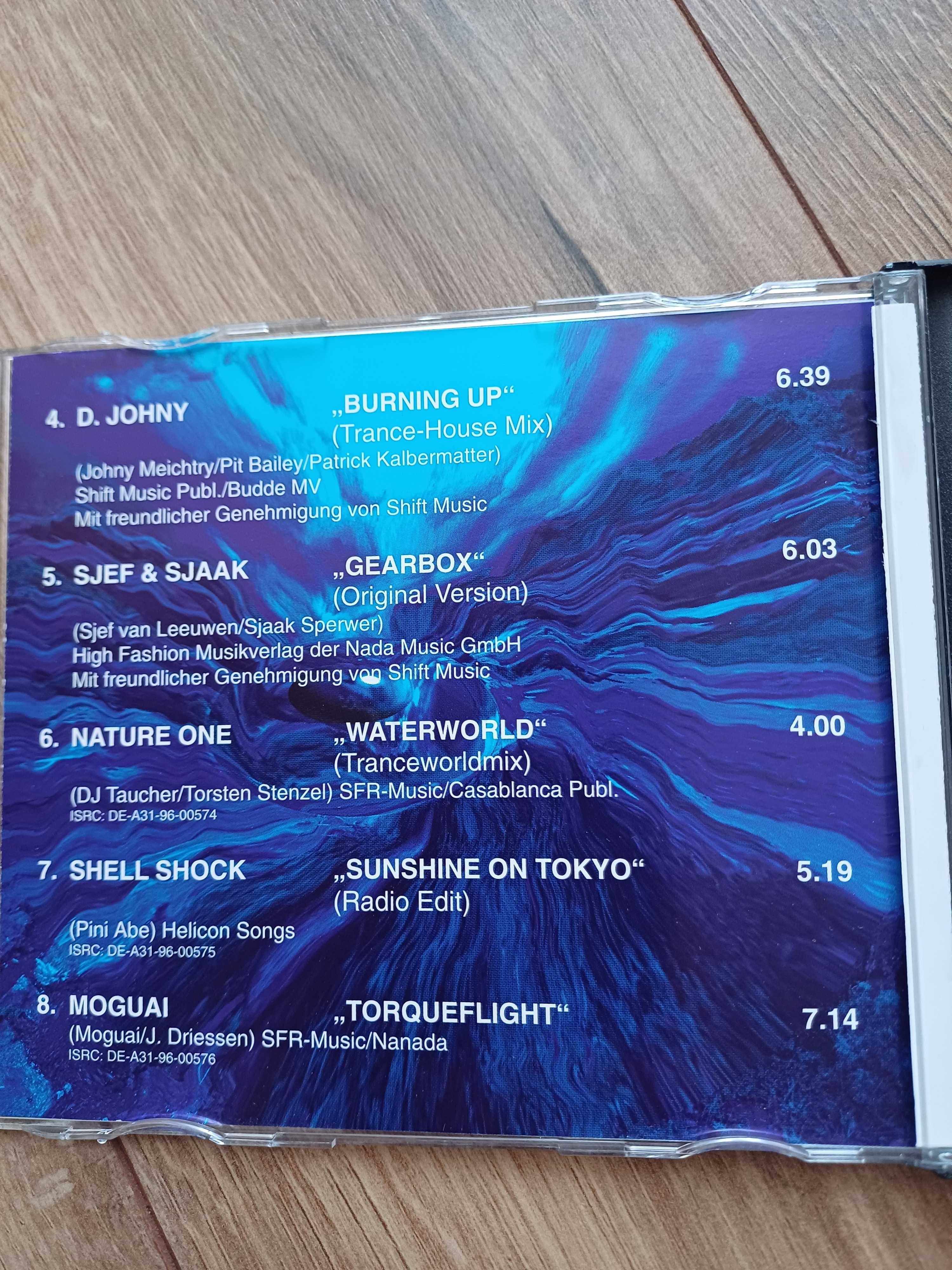 CD trance, techno, 1996r., the world of trance