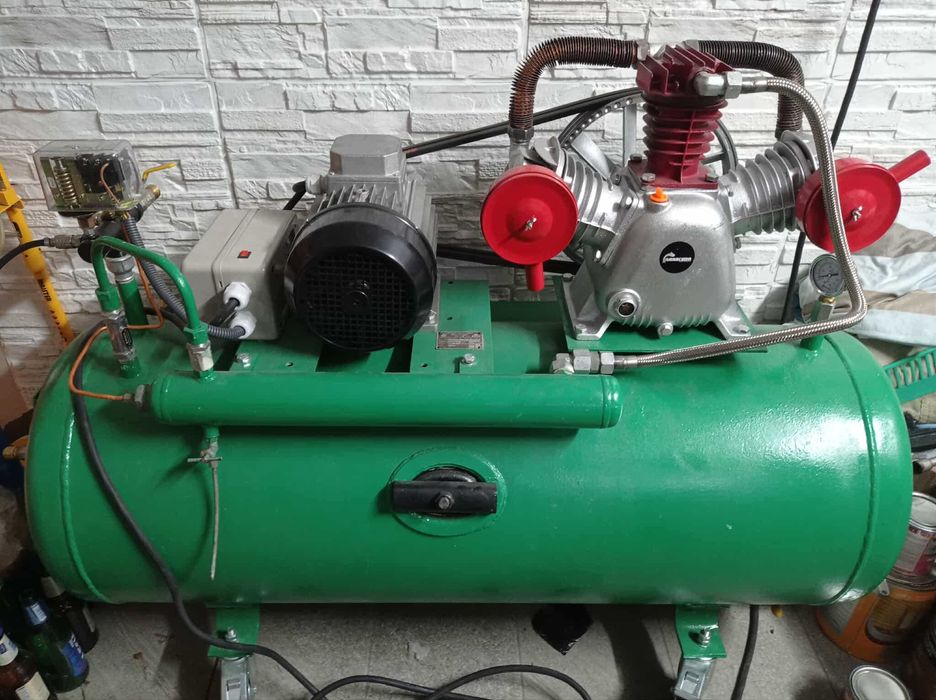 kompresor zbiornik GKW DDR 270 litrów GRUBA BLACHA!!