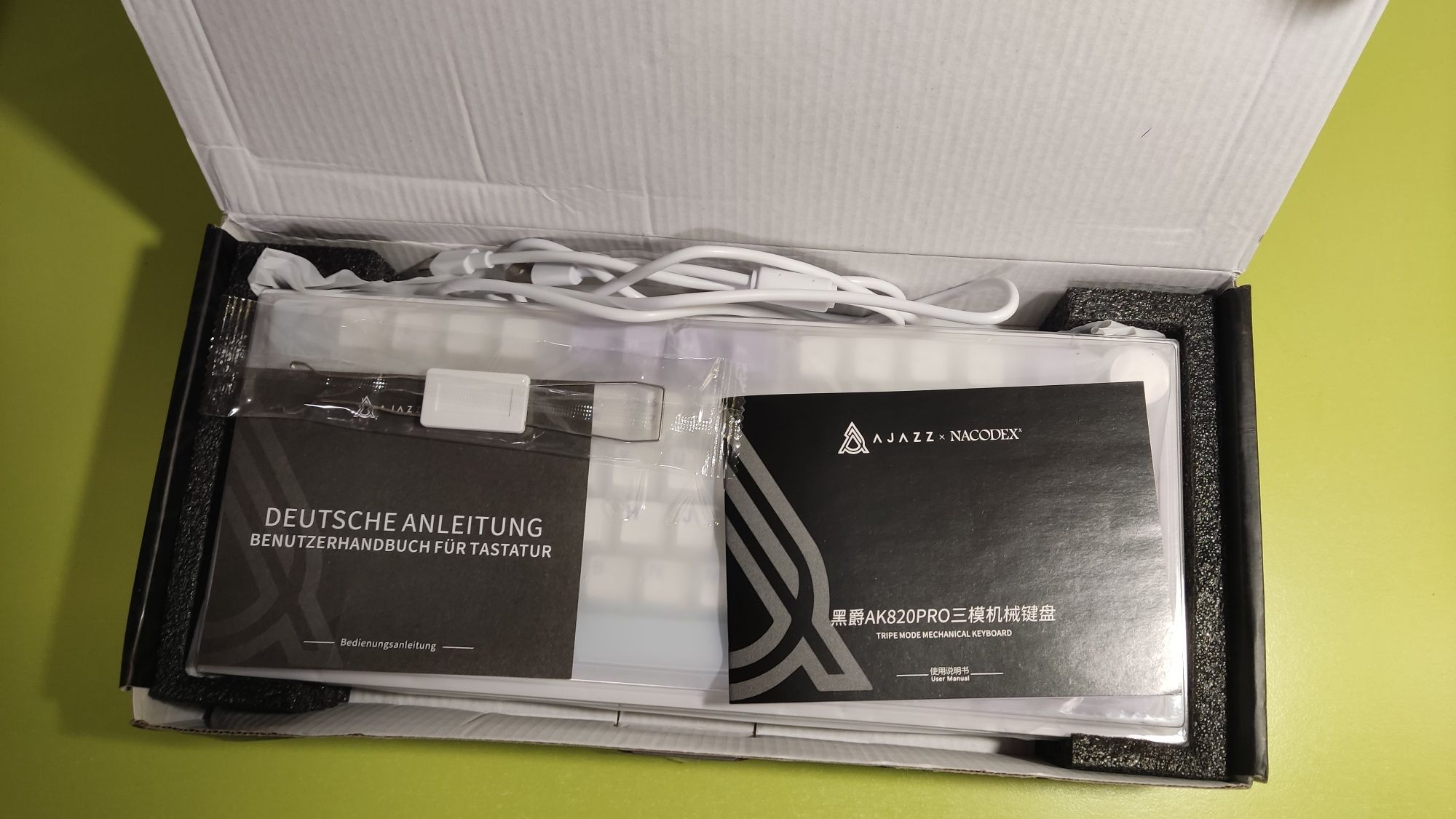 Клавіатура AJAZZ AK820 Pro 75% Gift Switch