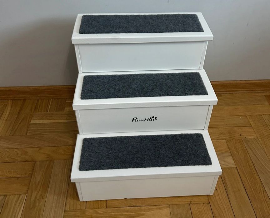Nowe schodki dla psa pawhut 40 x 45 x 38