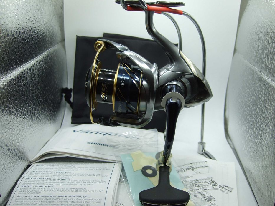 Котушки Shimano 16, 19 та 23 Vanquish.