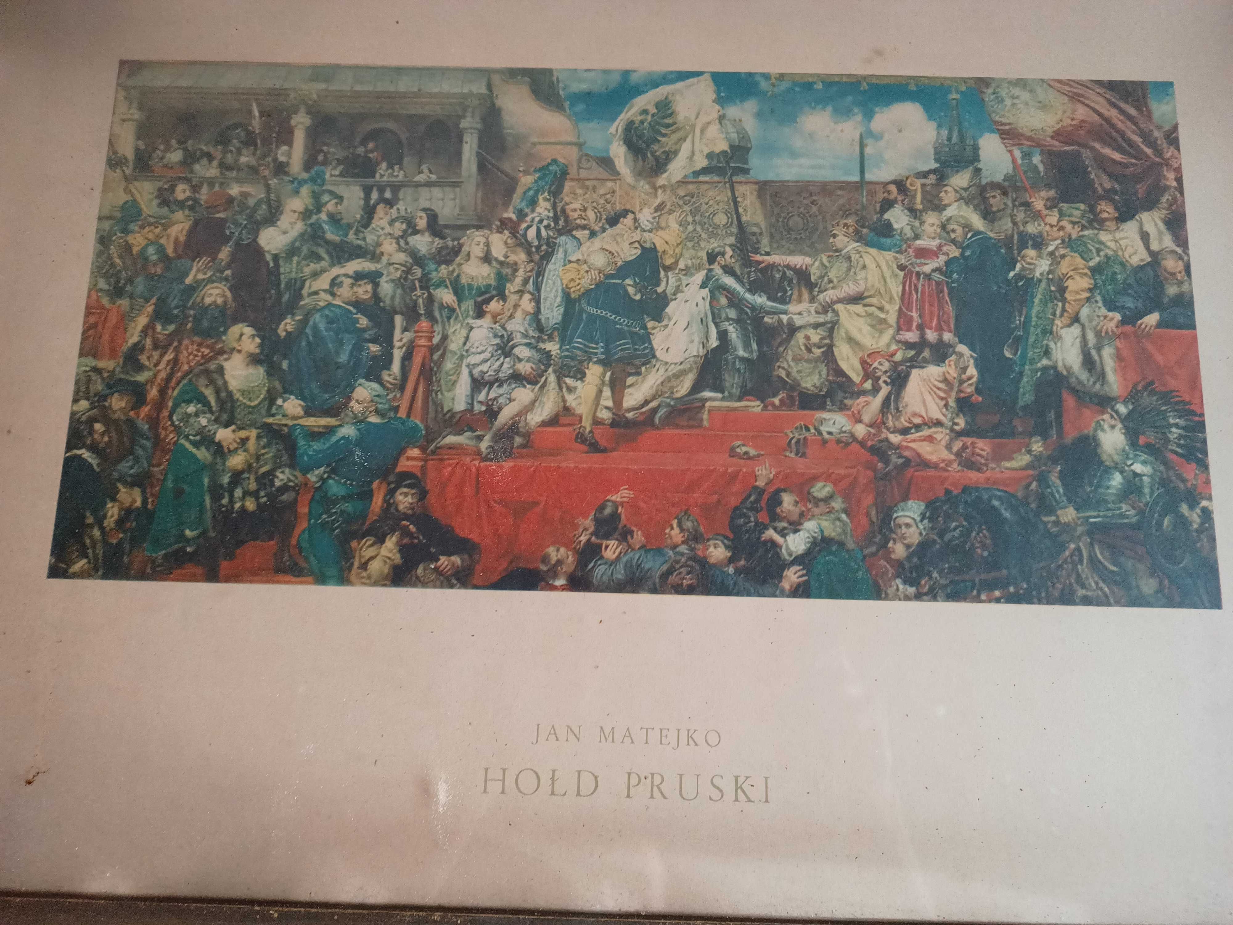 Obraz Jan Matejko Hołd Pruski