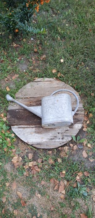 Ocynkowane stare elementy do ogrodu i nie tylko