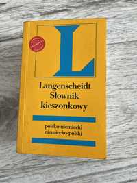 Słownik kieszonkowy niemiecki Langenscheidt