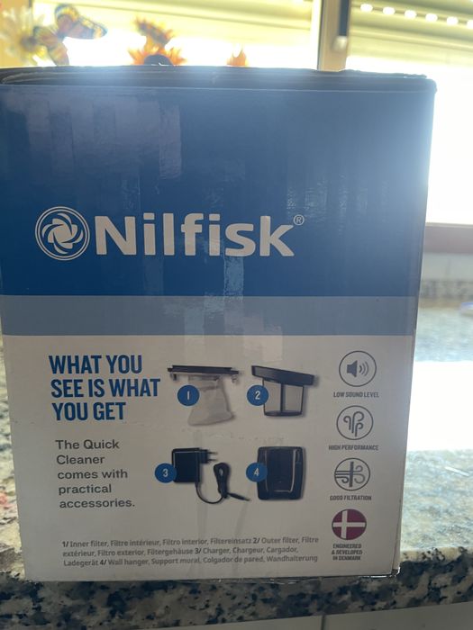 Vendo aspirador portatil Nilfisk usado 2 vezes