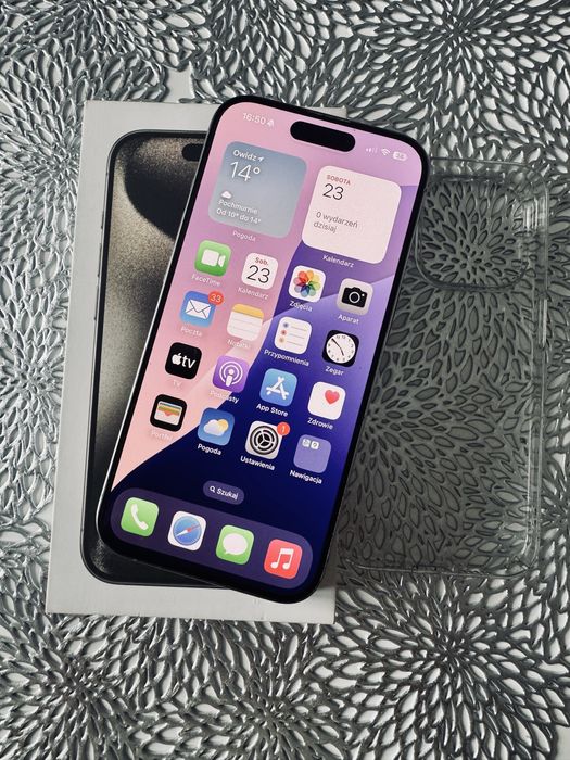 iPhone 15 Pro Max! 256gb! Idealny stan! Zestaw!