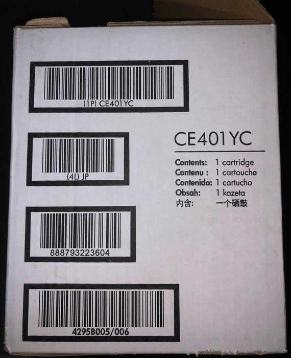 Картридж HP LaserJet CE401YC