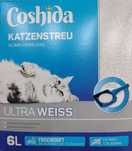 Żwirek dla kotów Coshida, ultra biały 6 litrów (2x)