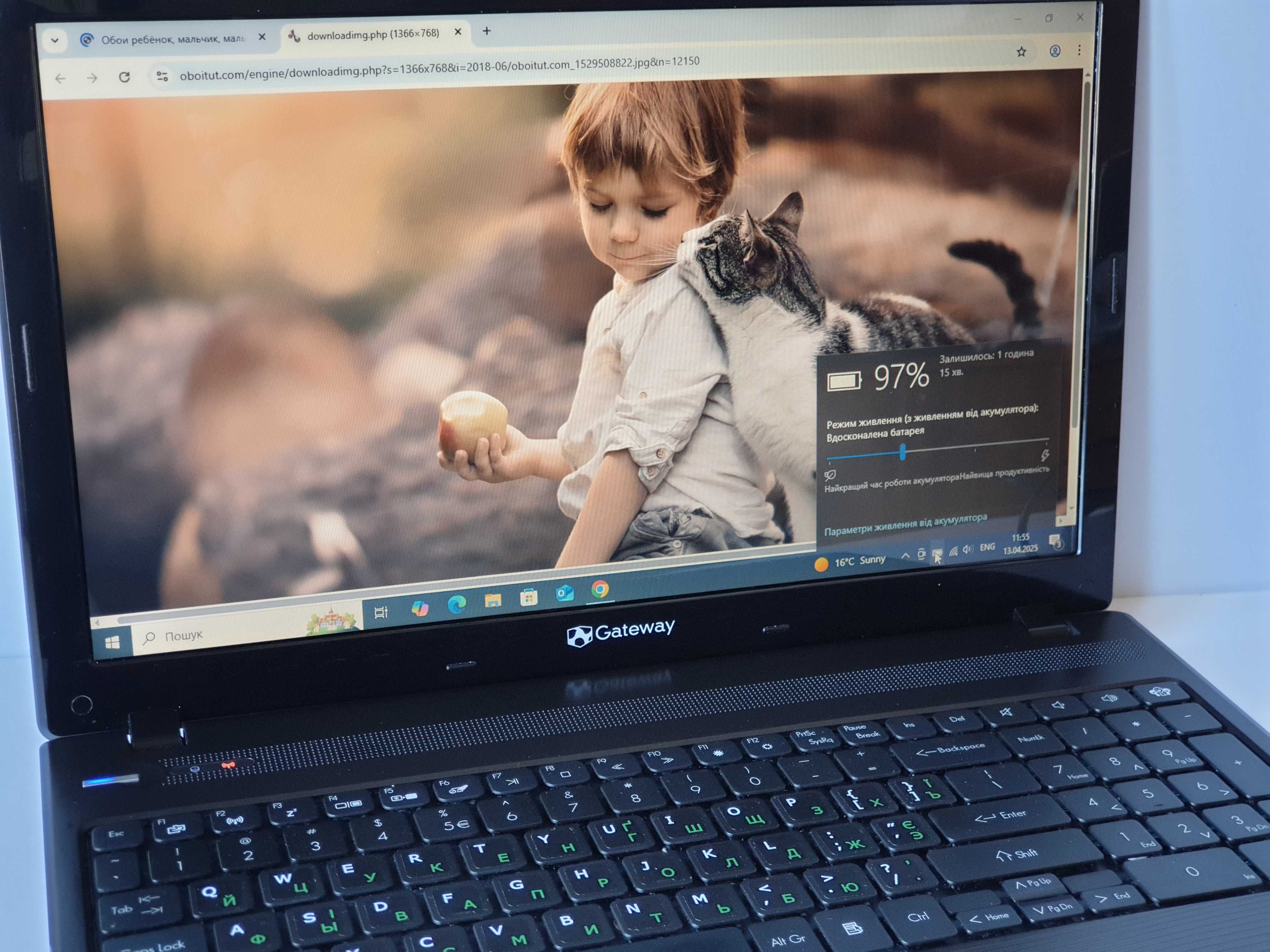 ноутбук GATEWAY PEW91 Intel Core i3  6GB  750GB