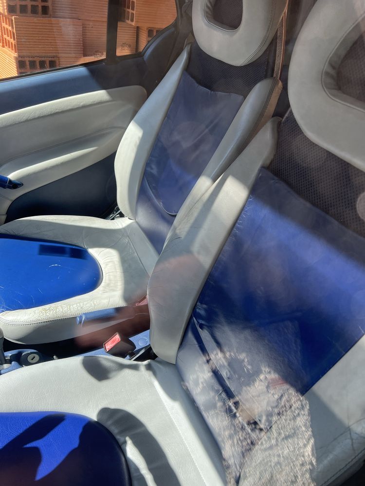Smart 2 lugares tecto solar