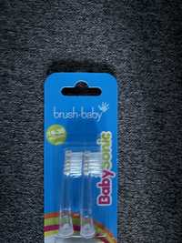 Koncowki do szczoteczki BabyBrush Baby Sonic 18-36 mcy