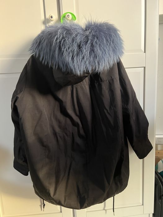 Kurtka zimowa puchowa damska 38 – bardzo ciepła