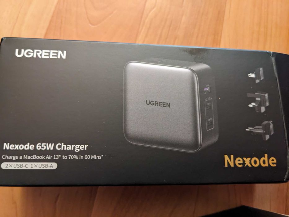 Зарядне Ugreen Nexode GAN Travel 65w