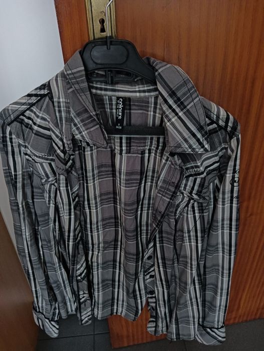 Camisa axadrezada tamanho S