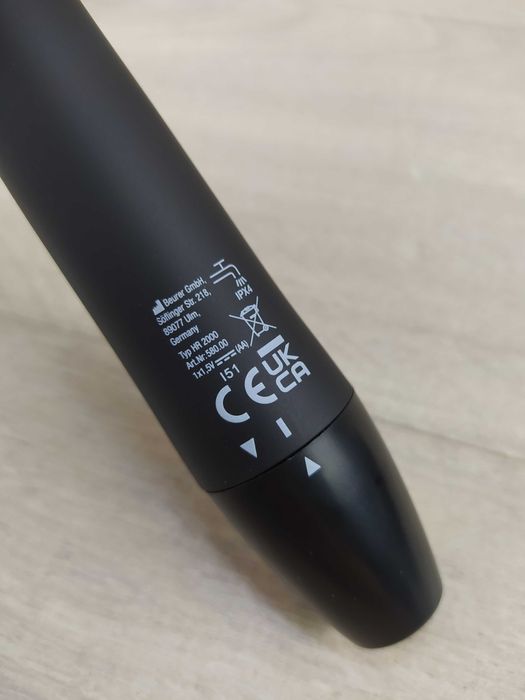 Beurer HR 2000 trymer do nosa uszu brwi IPX4 precyzyjny na baterie