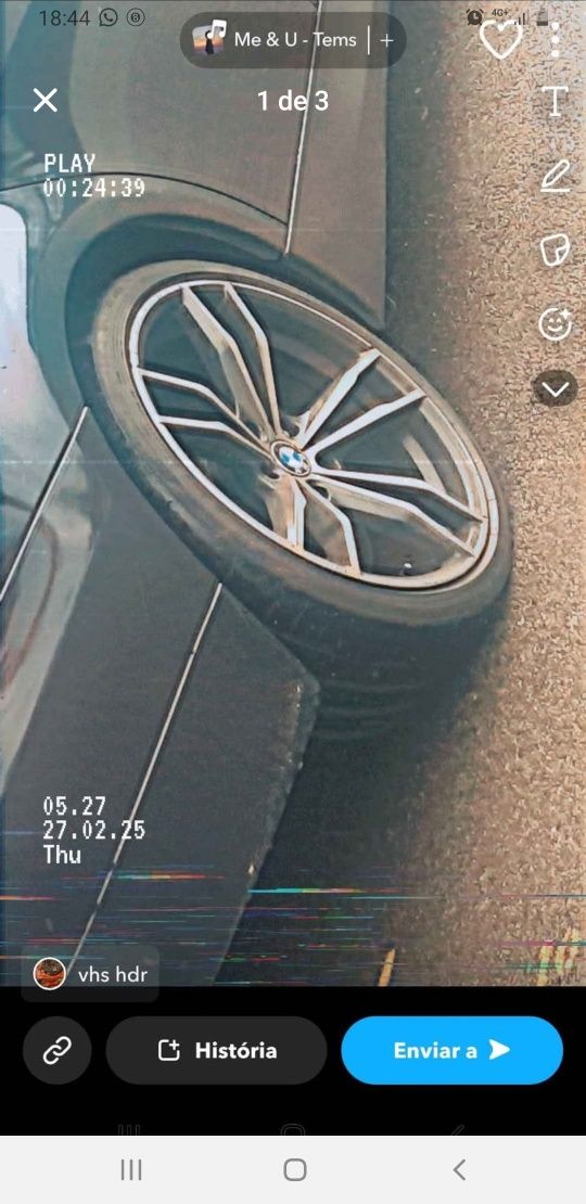 Jantes bmw em 19 5x120 com pneus