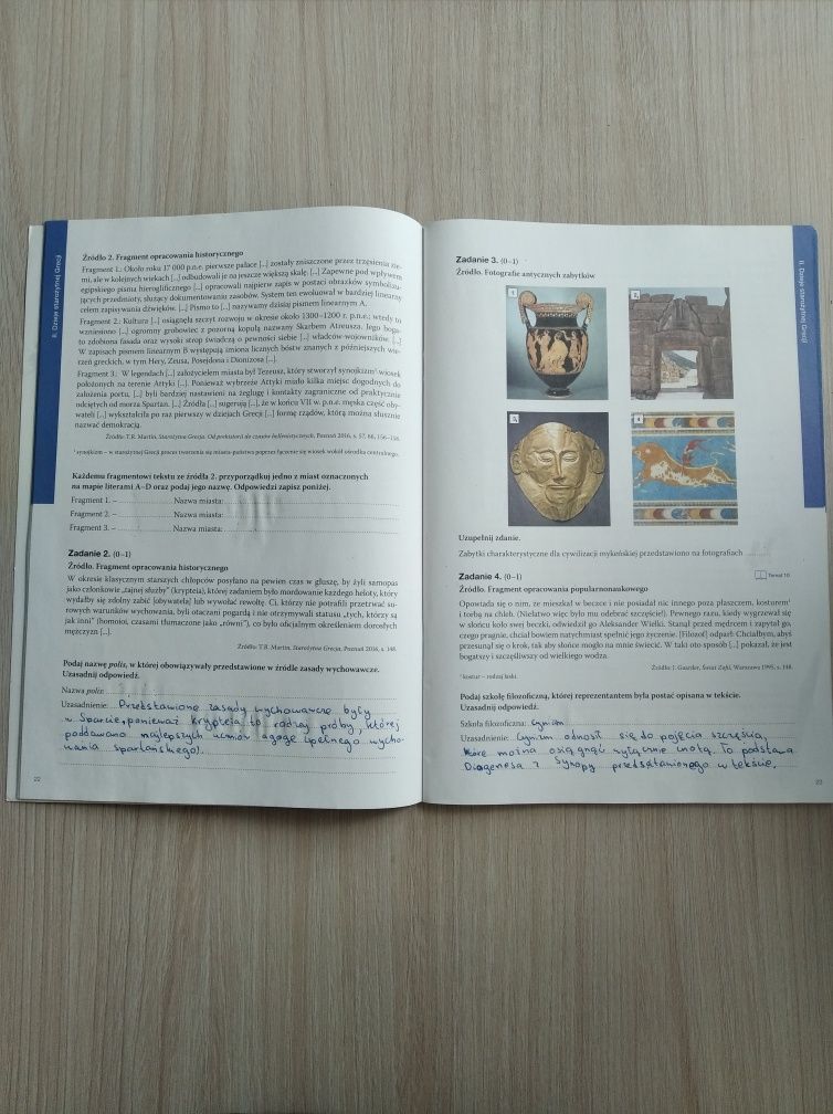 Zrozumieć przeszłość 1. Maturalne karty pracy