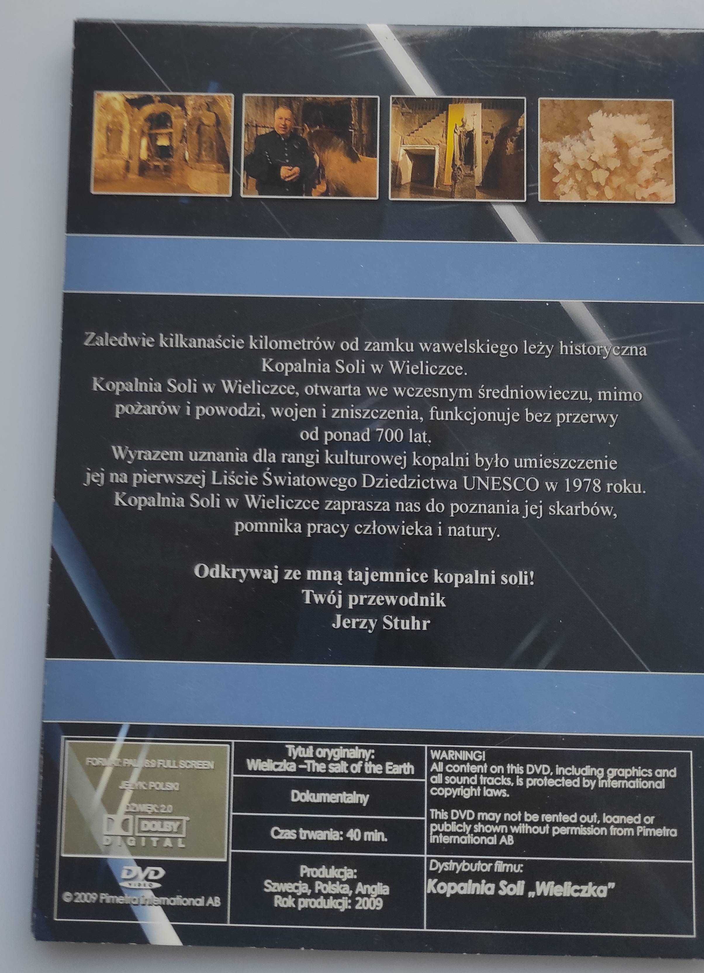 Wieliczka przewodnik po kopalni DVD, prowadzi Jerzy Stuhr