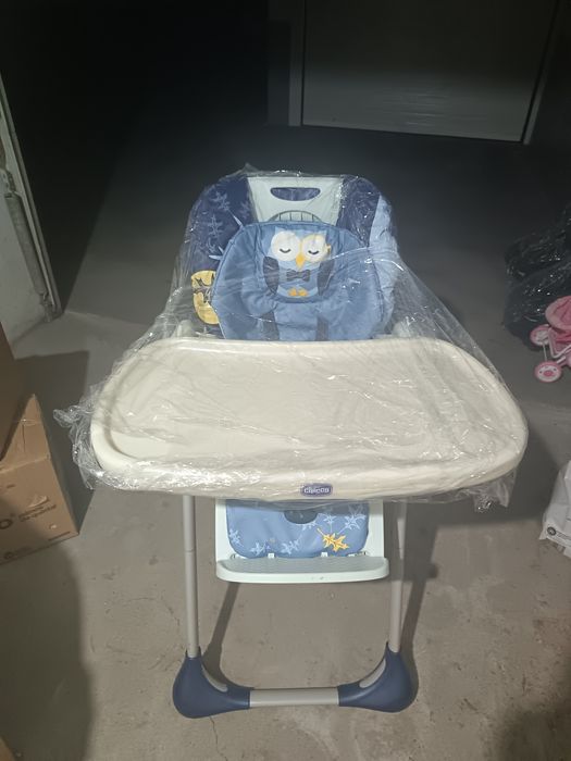 Cadeira de papa com rodinha