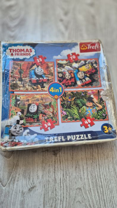 Zestaw puzzli dziecięcych 3+