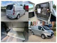 Ford TRANSIT CUSTOM 2,2 TDCI 155KM SKÓRY PEŁNA OPCJA MINI KAMPER  wersja CHAMPIONS EDITION / 18 cali ALUFELGI / niski przebieg