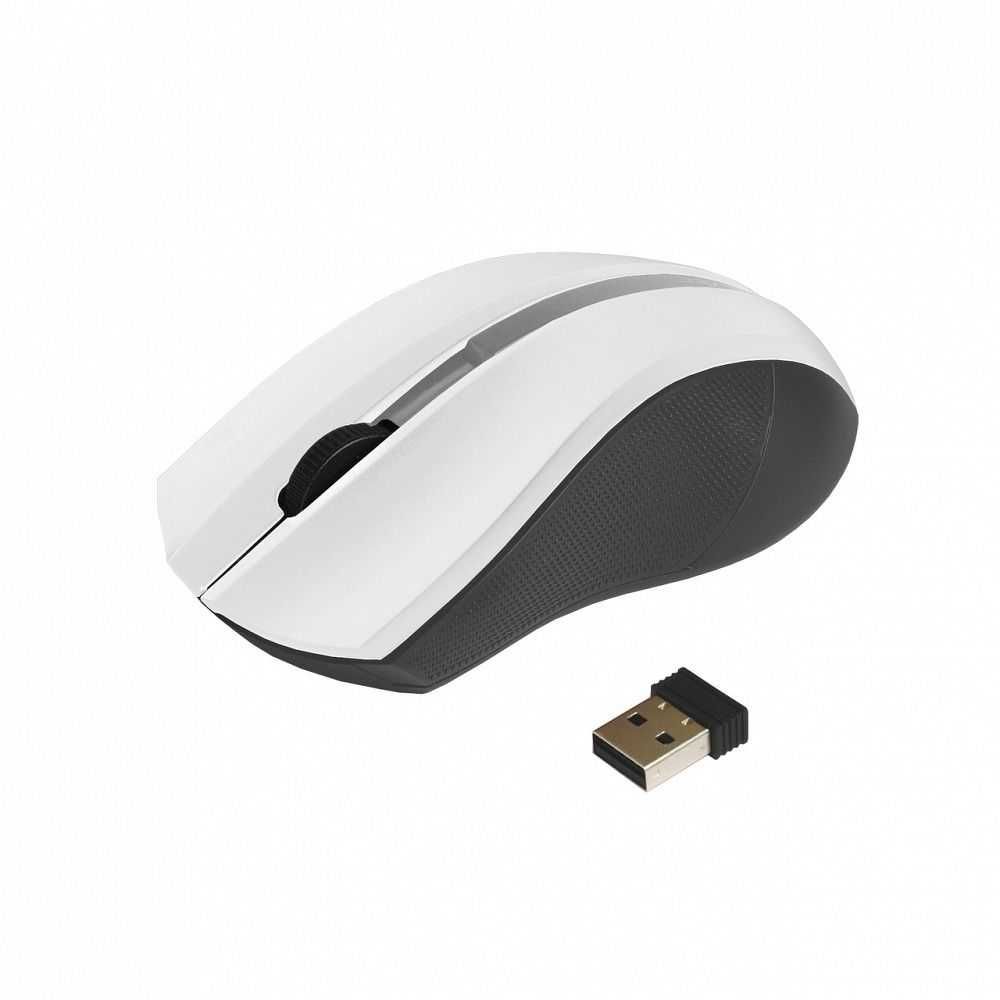 Mysz komputerowa bezprzewodowa 2,4G 1000 dpi AM-97 biała ART