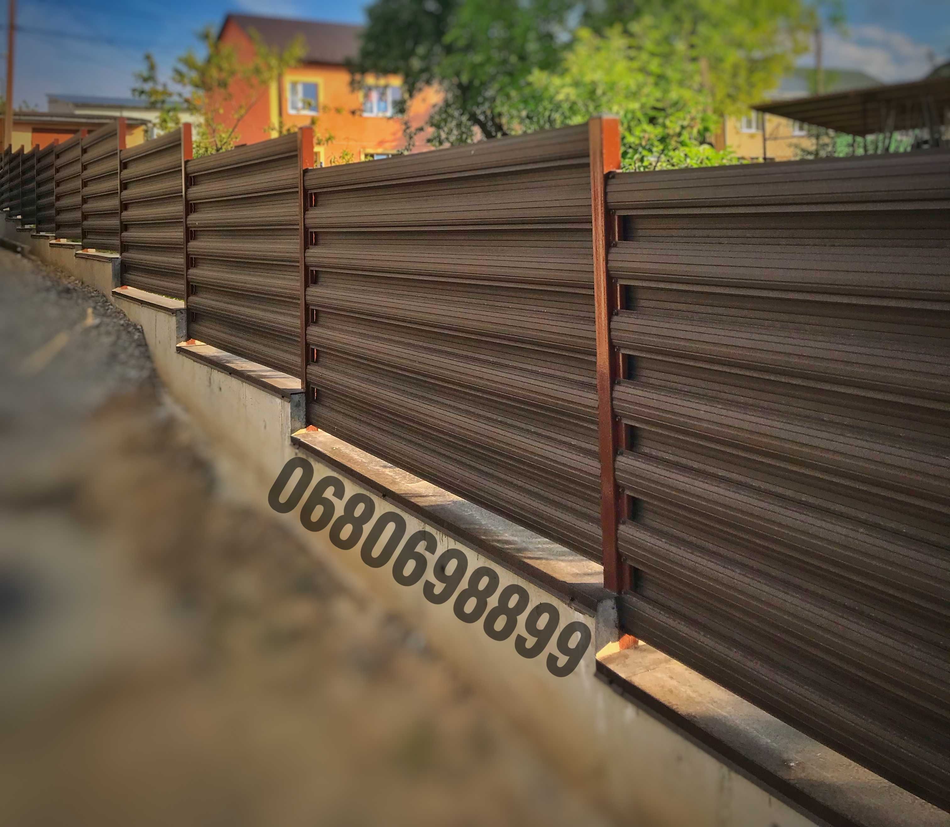 Штакетник металлический забор паркан євроштахети штахетник Дніпро