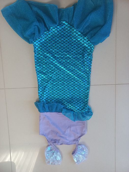 Sukienka księżniczka morskia strój syrenki przebranie na bal choinkę