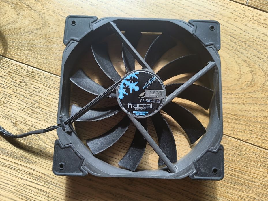 Wentylatory 120mm SilentiumPC, be quiet!, Fractal – zestaw używane