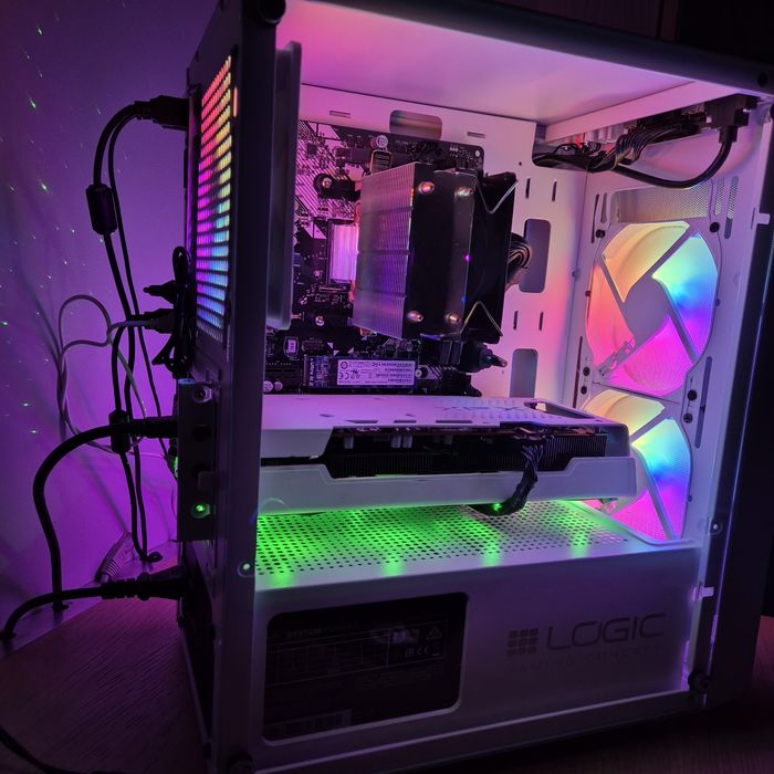 Komputer R5 5600/RX6600XT/Rtx3060ti/RGB/Gamingowy Okazja Gwarancja