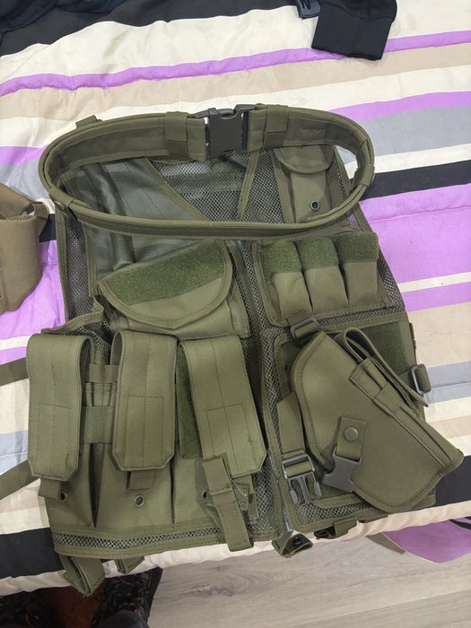 Vendo equipamento e armas de airsoft