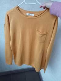 Miodowy musztardowy sweter xs/s, Sinsay