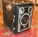 Máquina fotográfica antiga Agfa Synchro Box